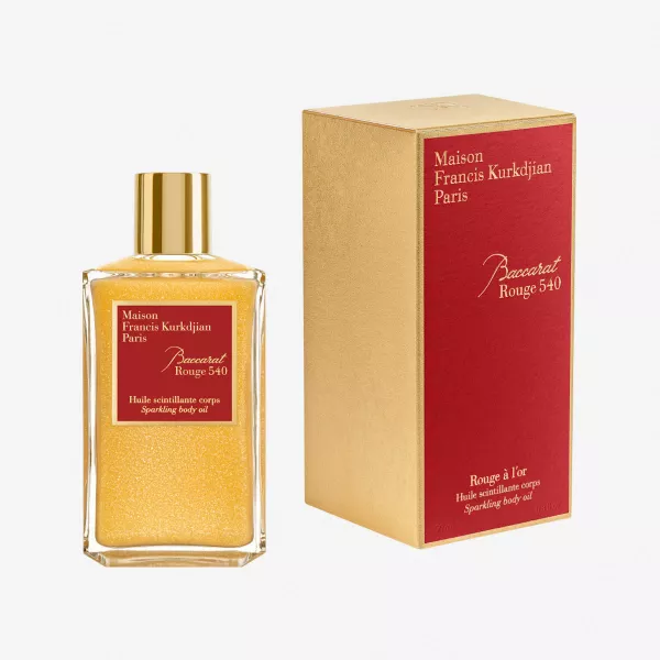 BACCARAT ROUGE 540 SCENTED SPARKLING BODY OIL