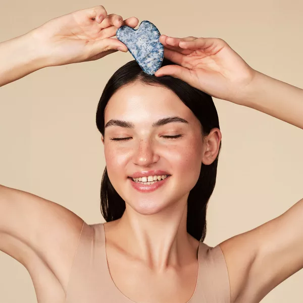 BLUE SPOT JASPER GUA SHA