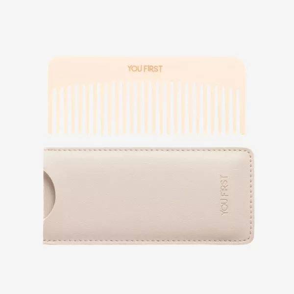 DETANGLING COMB BEIGE
