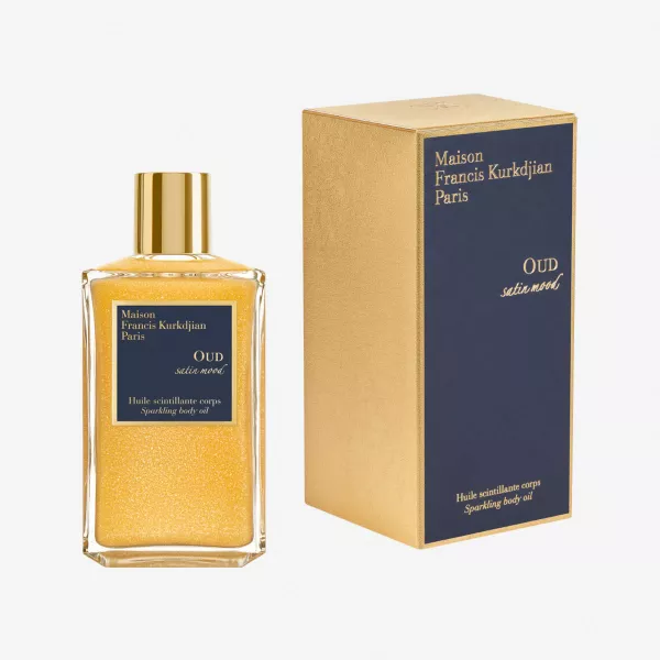 OUD SATIN MOOD SCENTED SPARKLING BODY OIL