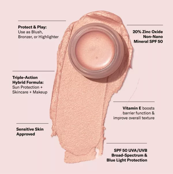 SPF 50 COLOR BALM FROSTED PETAL