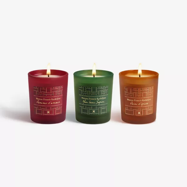 TRIO OF SCENTED CANDLES