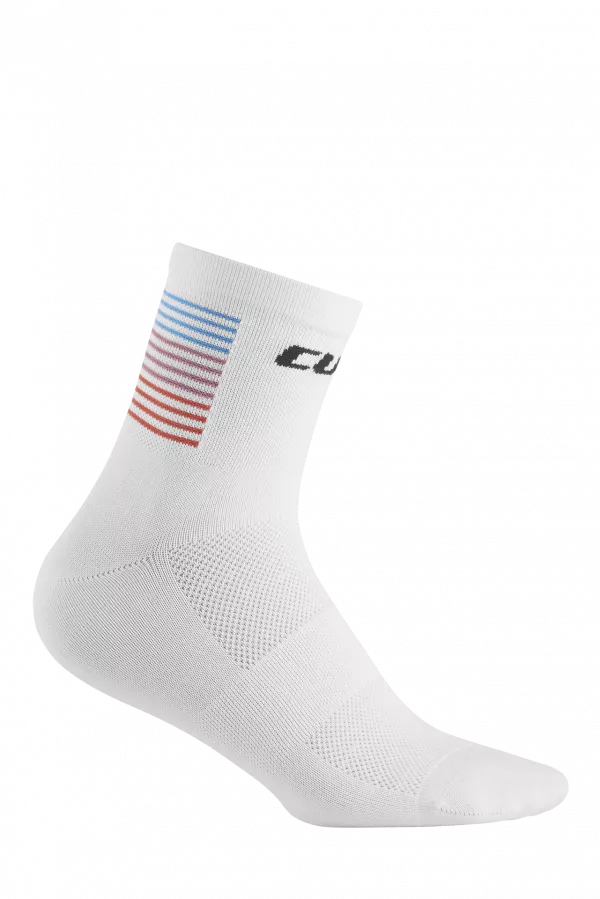 Sosete SOSETE CUBE SOCKS MID CUT TEAMLINE WHITE 36-39 12507.