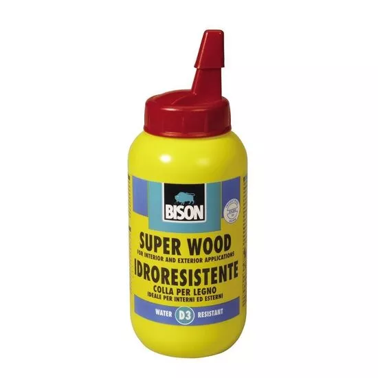 Adezivi  - Adeziv pentru lemn rezistent la apă D3 BISON Super Wood, 250g, bilden.ro