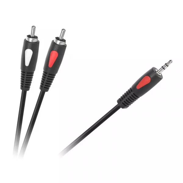 CABLU 3.5 TATA-2RCA 1.8m ECO-LINE