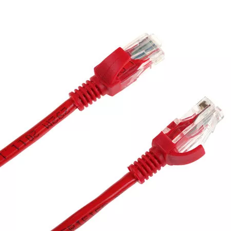 Cabluri, mufe si conectori - CABLU DE LEGATURA UTP CAT 6E 2m rosu, bilden.ro