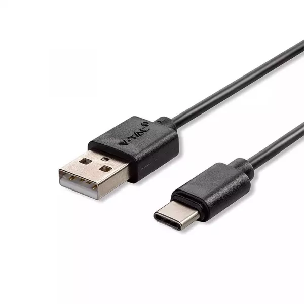 Cabluri, mufe si conectori - Cablu tip C Pearl Edition, 1m negru, bilden.ro