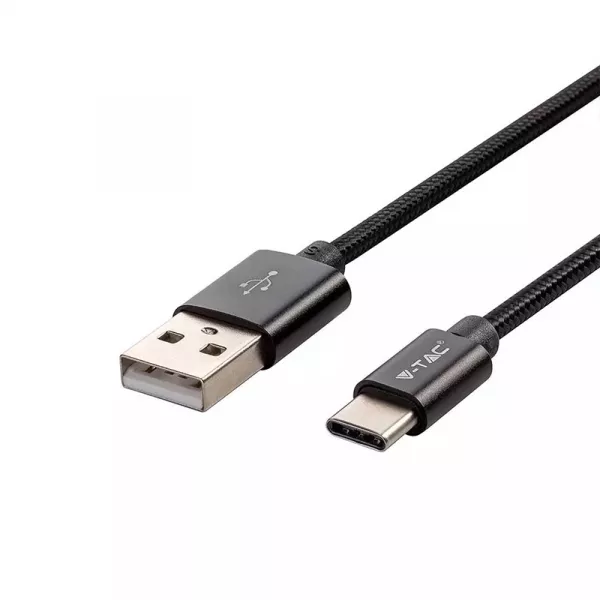 Cabluri, mufe si conectori - Cablu tip C Platinum Edition, 1m negru, bilden.ro