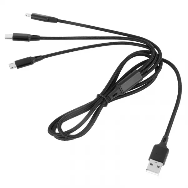 Cabluri, mufe si conectori - CABLU USB 3IN1 100cm, bilden.ro