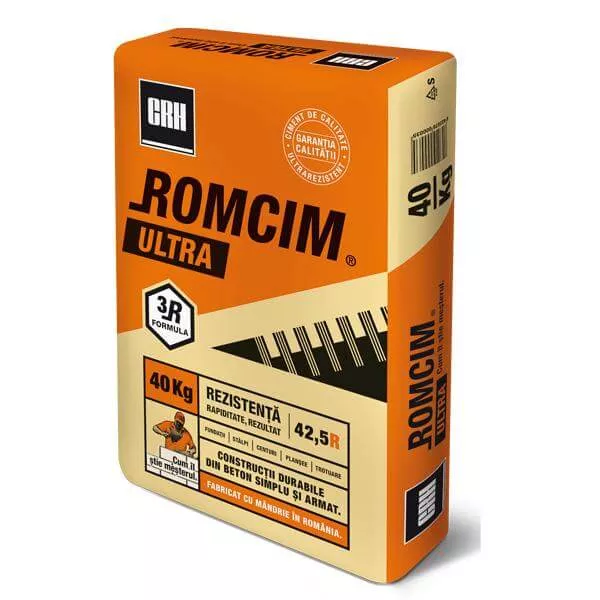 Ciment - Ciment ROMCIM ULTRA 40 kg, bilden.ro
