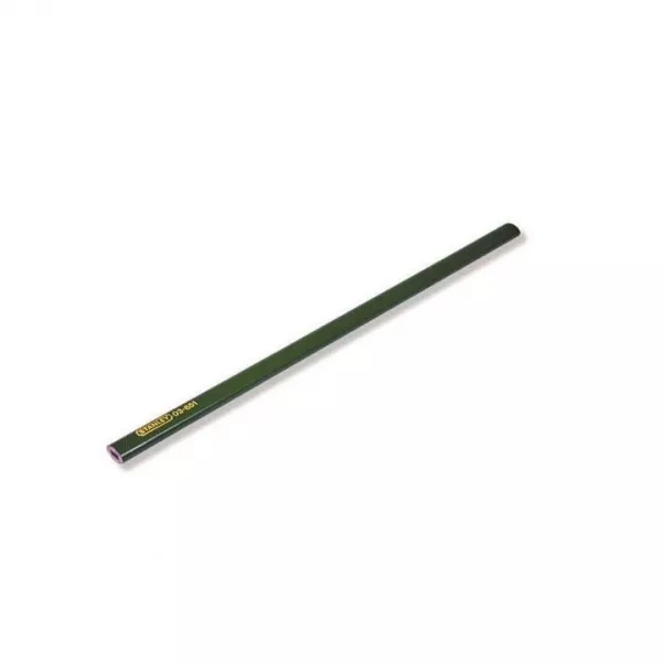 Accesorii pentru trasat - Creion pentru zidarie Stanley, verde Mina, tip 4H, 176mm, bilden.ro