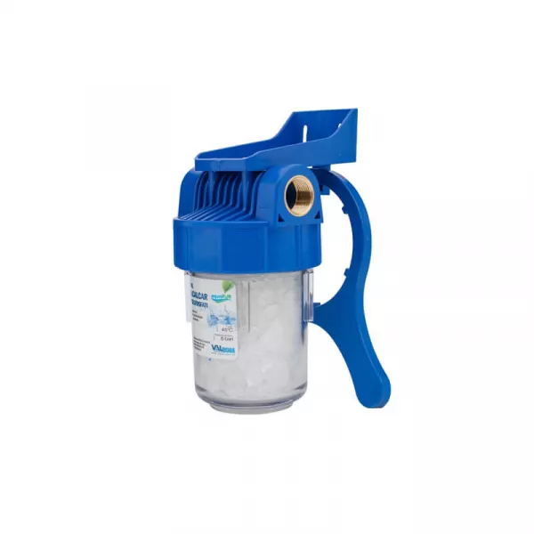Filtre apa (cartuse filtrante) - Kit filtru anticalcar cu polifosfati, Valrom Aquapur, 5inch, bilden.ro