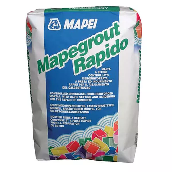 Mortare de reparatii structurale si consolidari - Mortar pentru reparatii, Mapei Mapegrout Fast Set (Rapido), 25 kg, bilden.ro