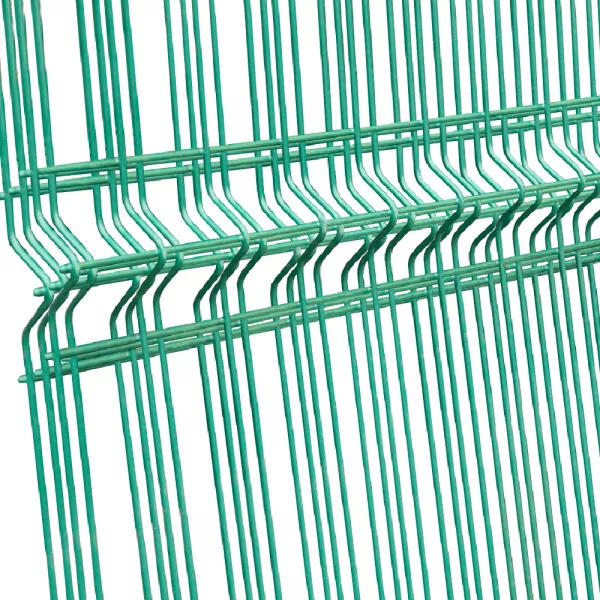 Panouri de gard - Panou gard bordurat plastifiat, 4.2mm, 2030 x 2025mm, verde, bilden.ro