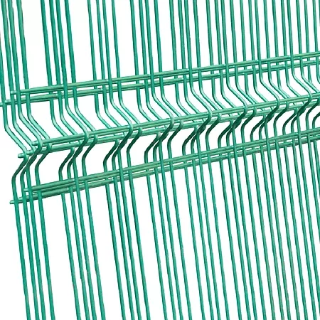 Panouri de gard - Panou gard plastifiat verde bordurat 1500 x 2000 mm, bilden.ro