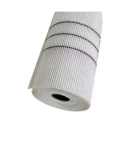 Plase de armare - Plasa fibra de sticla, 160gr ± 5% (10mp/rola), alb/galben, bilden.ro