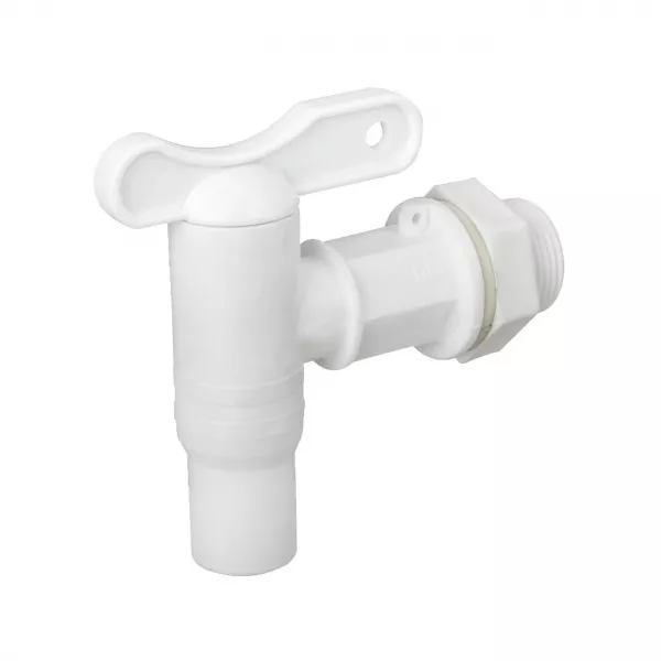 Robineti si racorduri flexibile apa - Robinet dublu serviciu din plastic tip canea 3/4 20, bilden.ro