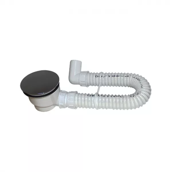 Sifoane si ventile pentru cazi si cadite - Sifon flexibil cu ventil pt cadita 90mm, bilden.ro