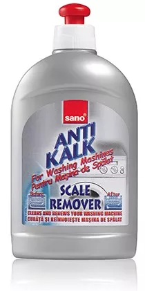 Solutii pentru curatenie si igiena - Solutie anticalcar pentru masina de spalat, Sano AntiKalk Scale, 500ml, bilden.ro