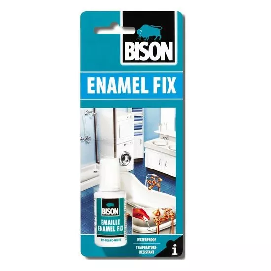 Soluție pentru repararea suprafețelor emailate BISON Enamel Fix, 20ml