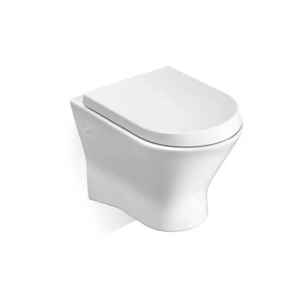 Vase wc, bideu si urinal - VAS WC SUSPENDAT, DIN PORTELAN, ROCA NEXO, ALB, A346640000, bilden.ro