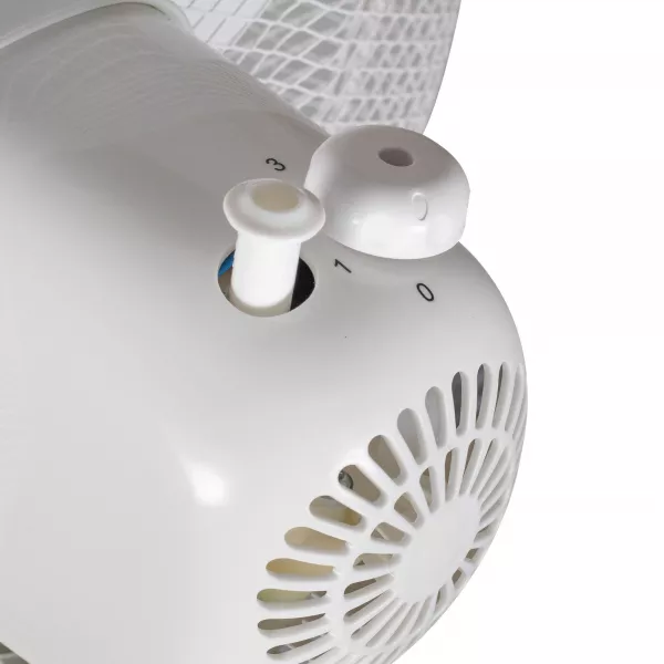 Ventilatoare de camera - Ventilator cu picior, 40cm 45W alb, bilden.ro