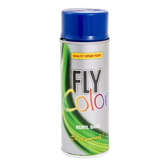 Spray vopsea si spray tehnic - Vopsea spray decorativă FLY COLOR, RAL 5002 albastru, 400ml, bilden.ro