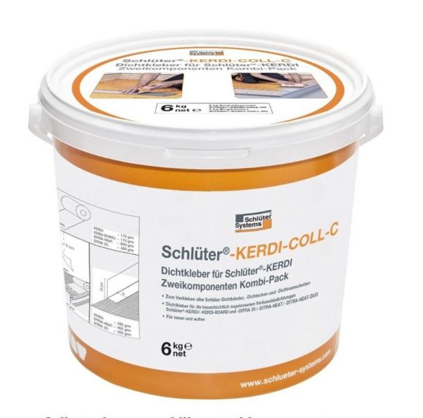 Adeziv de impermeabilizare bicomponent, Schluter-KERDI-COLL-C, 6kg