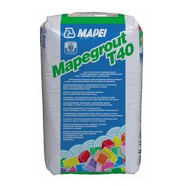 MAPEGROUT T60 CO X 25 KG MORTERO PARA REPARACIÓN DE VIGAS