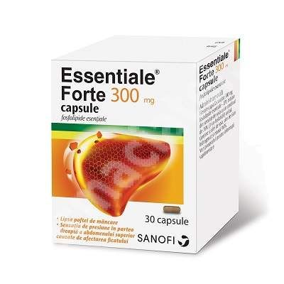Afectiuni Hepatice Essentiale Forte 300mg 30 Capsule M0924