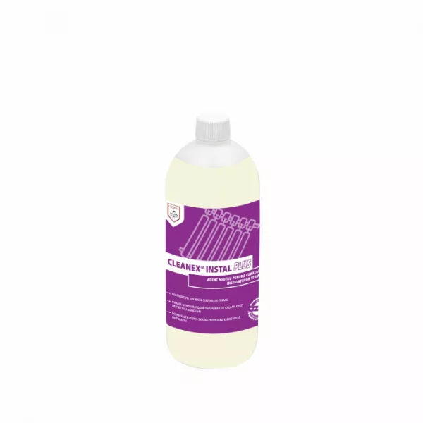 Solutii chimice - Agent neutru pentru curatare instalatii termice 1KG CLEANEX INSTAL PLUS LBXCLIP001, bricolajmarket.ro
