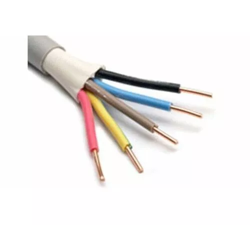 Accesorii - Cablul electric CYY-F, cupru cu izolatie PVC, rigid CYY-F 4 x 4 mmp, 100 m / colac, bricolajmarket.ro
