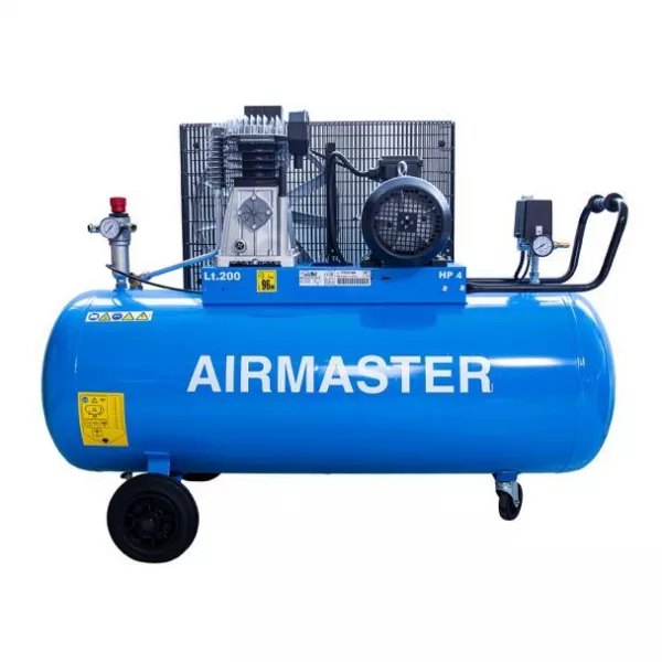 Compresor de aer Airmaster CT4/470/200, 200 l, 3 kW, 9 bar, 471 l/min
