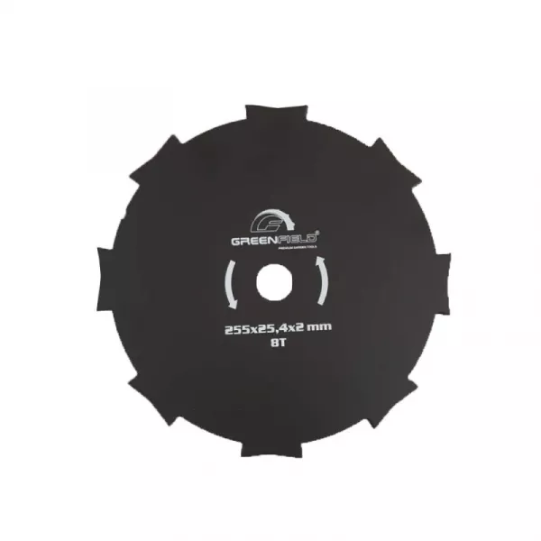 Acceasorii motocoase si trimmere - Disc din oțel cu 8 dinți Greenfield, bricolajmarket.ro