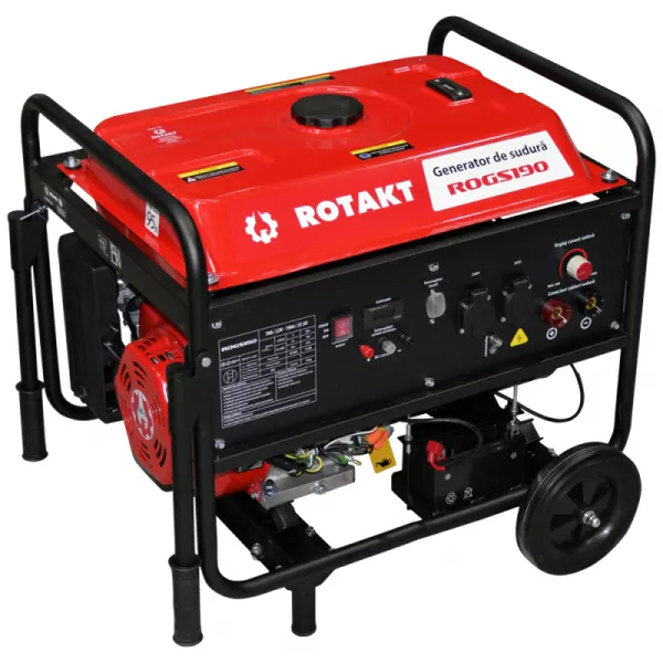 Generatoare de curent - Generator de curent cu sudura Rotakt. ROGS190, 3.9 KW, bricolajmarket.ro