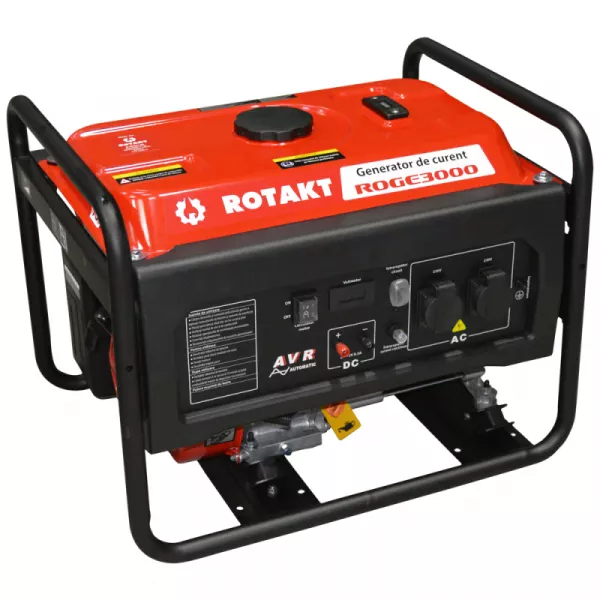 Generatoare de curent - Generator de curent Rotakt, ROGE3000, 3.0 KW, bricolajmarket.ro