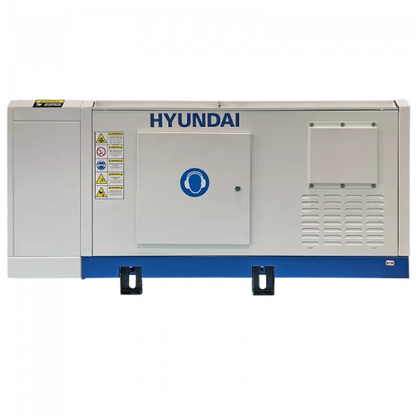 Generatoare de curent - Generator de curent trifazat cu motor diesel Hyundai DHY25L, bricolajmarket.ro