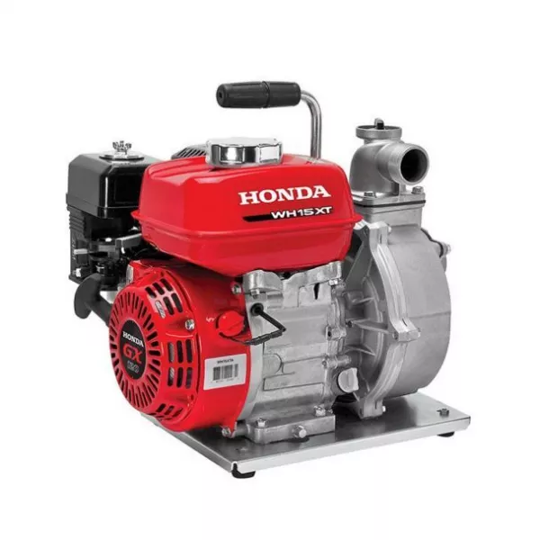 Motopompa de presiune Honda WH15XT2, 4 bar, 1.5", ape curate, motor benzina Honda Stage V, debit 370 l/min, Hmax 40mca, cu maner de transport