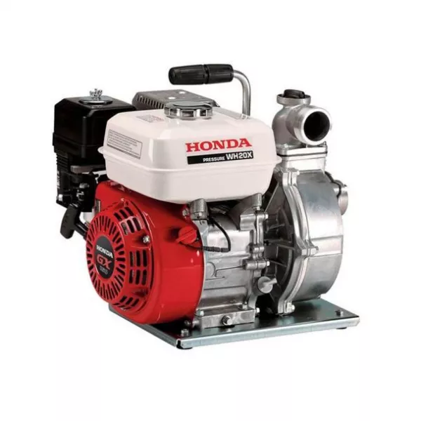 Motopompe - Motopompa de presiune Honda WH20XT_EX, 5 bar, 2", ape curate, motor benzina Honda Stage V, debit 450 l/min, Hmax 50mca, cu maner de transport, bricolajmarket.ro