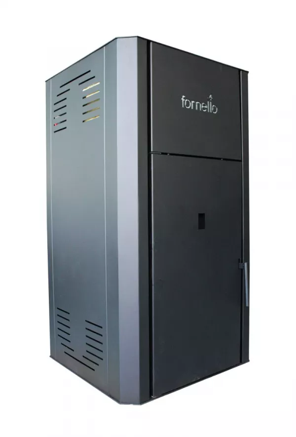 Pachet centrala peleti Fornello Primo B 25, termostat wireless, kit evacuare si aspirator cenusa