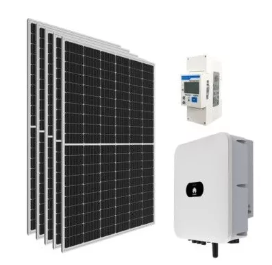 Pachet fotovoltaic monofazat 4 kW, cu panou solar fotovoltaic 375 W, LR4-60HPH-375M, LONGi, invertor solar, ON/OFF Grid, 4 kW, SUN2000-4KTL-L1, HUAWEI si senzor de putere 100A/40 mA, DDSU666-H, HUAWEI