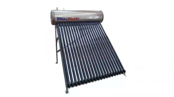 Panouri solare presurizate - Panou solar 15 tuburi vidate cu rezervor inox  presurizat 120 l Blautech, bricolajmarket.ro