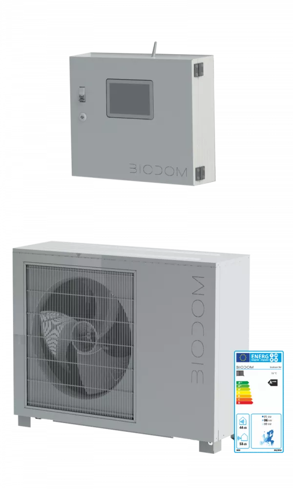 Pompa de caldura aer-apa Biodom Biobloc 12M
