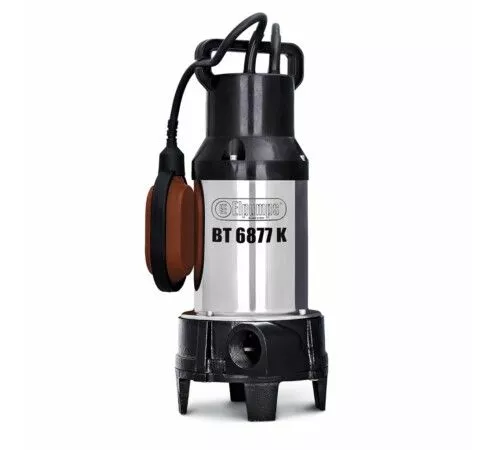 Pompe submersibile - Pompa submersibila pentru apa murdara, cu tocator, Elpumps, Bt6877k, 28000 l/h, 1600 W, bricolajmarket.ro