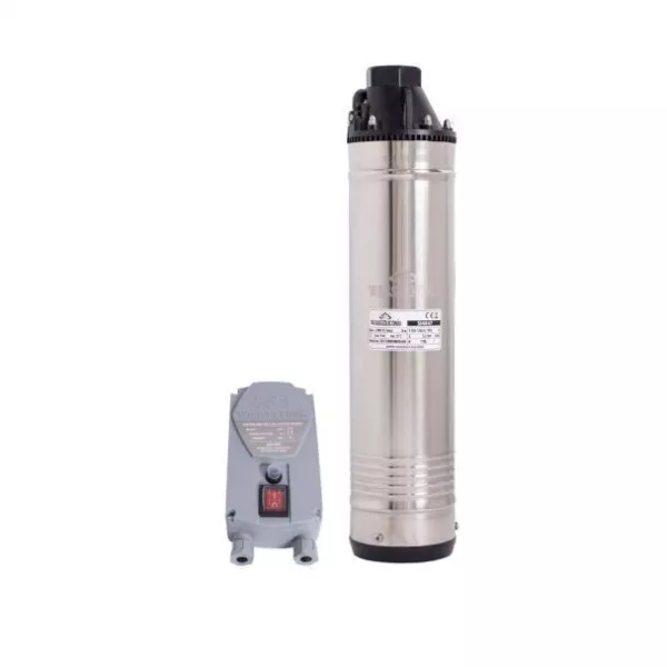 Pompa submersibila pentru ape curate, inox, qmax. 2800l/h, hmax 48m, 1.1kw, 230v