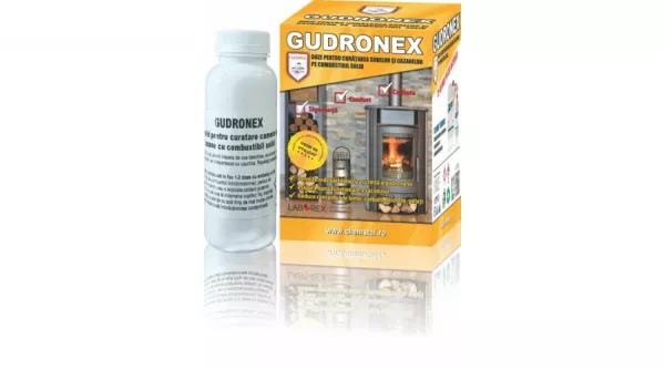 Solutii chimice - Praf de curatat sobe si cazan comb solid 250 g Gudronex, bricolajmarket.ro