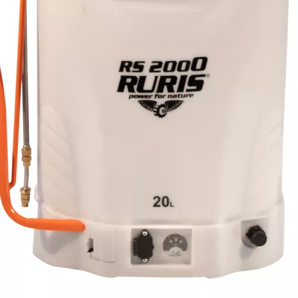 Pulverizator electric-manual RURIS RS 2000, 20 l, 12 V 8 Ah