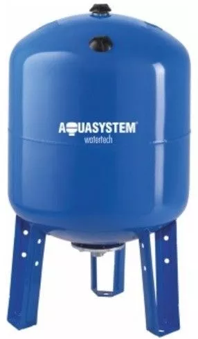 Vas expansiune hidrofor 150 l vertical albastru Pn10 Aquasystem model VAV150