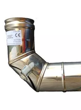 Cauti Cot evacuare inox DN 80 cu usita de vizitare cot.inox....