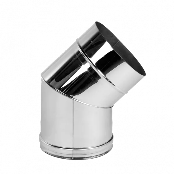 Cauti Cot Inox cazan peleti cu garnitura SP 45° DN 80 co...